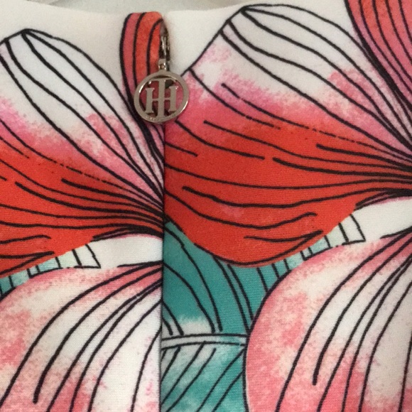 TommyHilfiger short sleeves fully lined midi dress - Picture 5 of 6